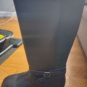 London Fog Black Kids Boots